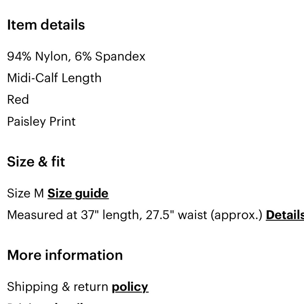 Maaji maxi skirt cover up in cherry red glory Medium - Picture 6 of 15